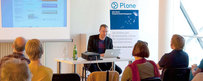 Vortrag: Andreas Jung: Onkopedia - ein medizinisches Fachportal auf Basis von Plone