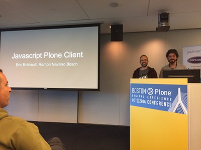 Eric Brehault, Ramon Navarro-Bosch Javascript Talk