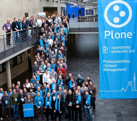 The Plone Konferenz 2012 Attendendees Group Photo