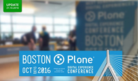 Design for the 2016 Plone Digital Experience Conference in Boston