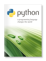 evenios publishing is Partner of the Python Software Foundation for the Production of the upcoming Python brochure